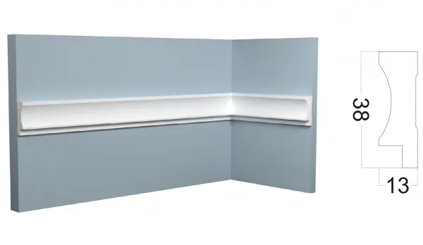 Финишный молдинг PAOLO ARTE Kr171M-11