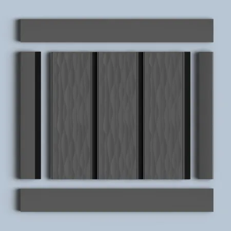 Декоративная панель HIWOOD LV127W GR15K