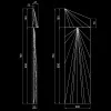 Гипсовый светильник OBSIDIO Right  (нейтральный свет) Artpole ML-2R