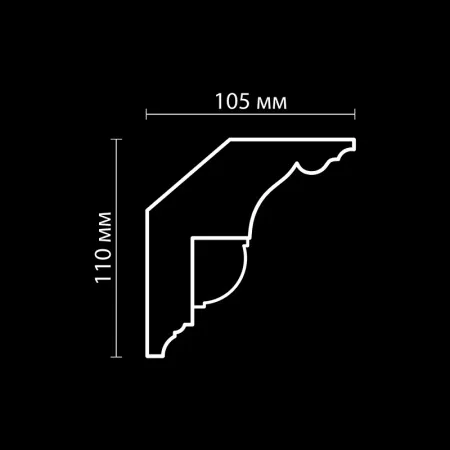 Карниз потолочный гипсовый Artpole SK95N