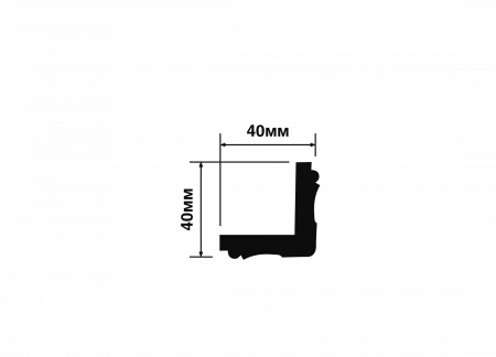 Внешний угол HIWOOD C40V1