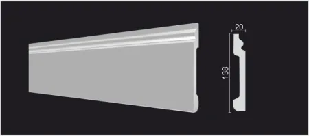 Плинтус напольный DECOR DIZAYN DD31