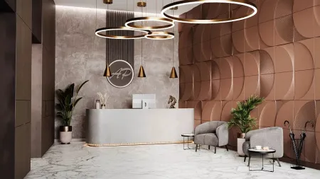 Гипсовая 3D панель Artpole ARCADO-3