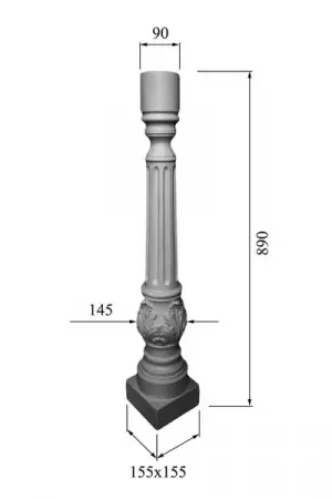 Балясина DECORUS BL-019