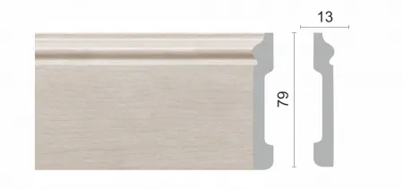 Плинтус напольный DECOR DIZAYN 005-77