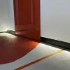 Плинтус скрытого монтажа Pro Design 323 без покрытия
