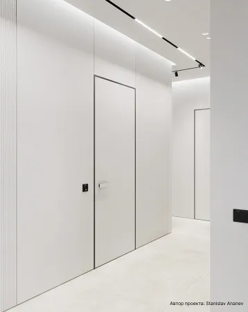 Универсальный теневой профиль D004.1A  Черный 