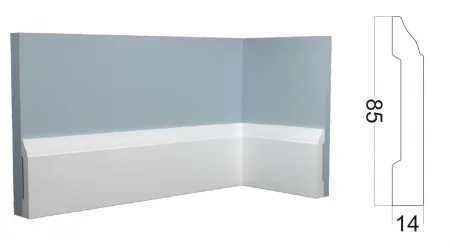 Плинтус напольный PAOLO ARTE Kr031P