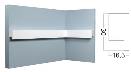 Финишный молдинг PAOLO ARTE Kr165M 