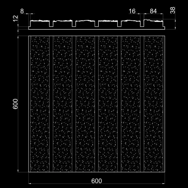 Гипсовая 3D панель Artpole SKETCH
