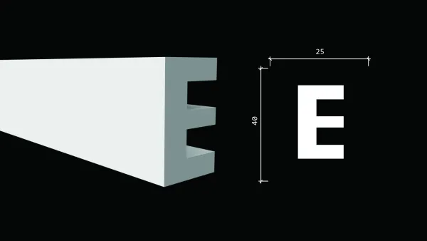 Молдинг DECOR DIZAYN DD612