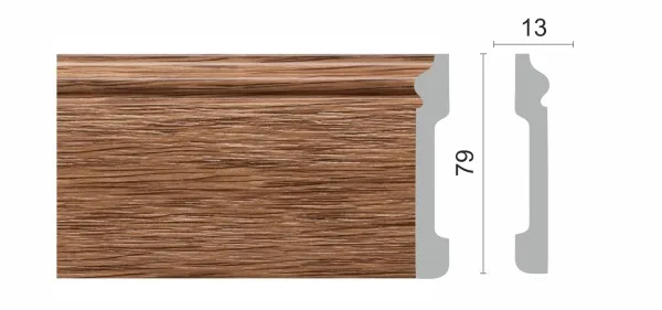Плинтус напольный DECOR DIZAYN 005-83SH