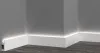 Напольный плинтус GLANZEPOL GPD-19 Led