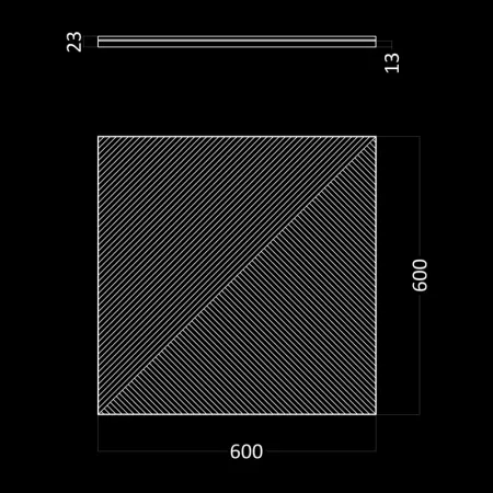 Гипсовая 3D панель Artpole FIELDS-1