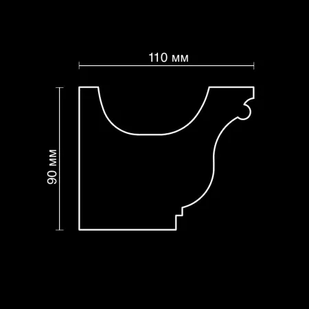 Карниз потолочный гипсовый Artpole SKTL83