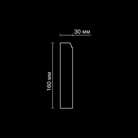 Молдинг гипсовый Artpole SMG607