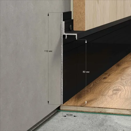 Профиль теневой регулируемый LACONISTIQ UNIVERSAL PANEL 