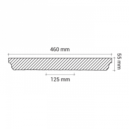 Розетка потолочная Европласт 1.56.033