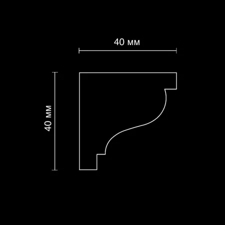 Карниз потолочный гипсовый Artpole SKT259
