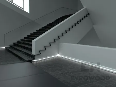 Плинтус напольный Evrowood PN 050 LED