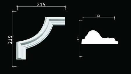 Угловой элемент DECOR DIZAYN C1-DD301