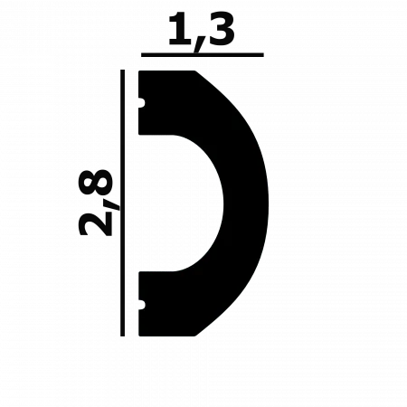 Молдинг Перфект Plus Р127