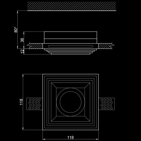 Гипсовый светильник Artpole SGS22