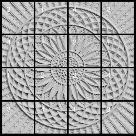 Гипсовая панно Artpole SHANGRILA