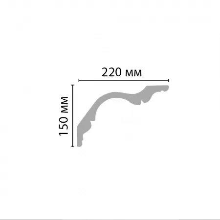 Карниз потолочный Decomaster 96276