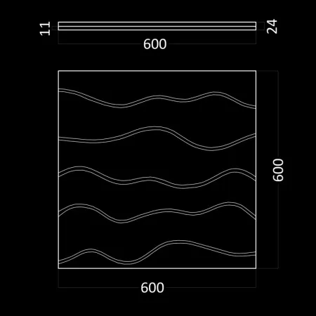Гипсовая 3D панель Artpole SANDY-1