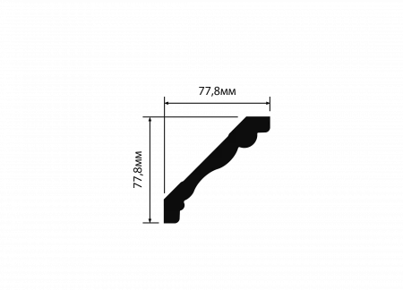Карниз потолочный HIWOOD A1011