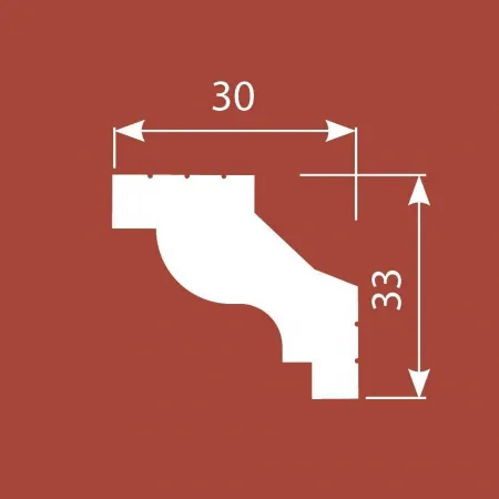 Карниз потолочный COSCA KX047