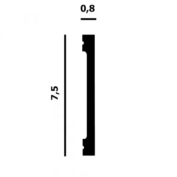 Молдинг Перфект Plus Р163