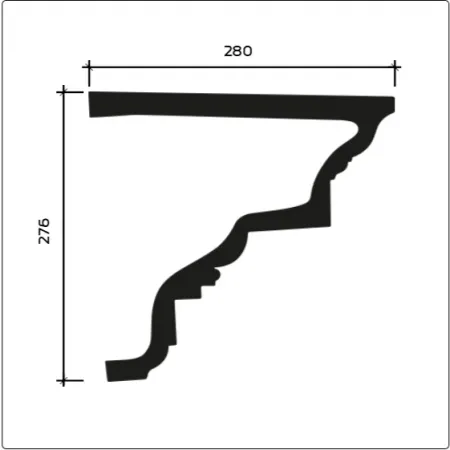 Фасадный карниз Европласт 4.01.201