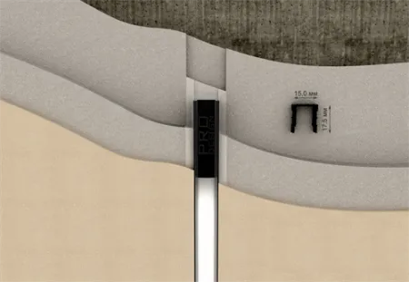 Декоративный стеновой профиль Pro Design 536 Черный муар