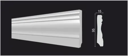 Плинтус напольный DECOR DIZAYN 153A