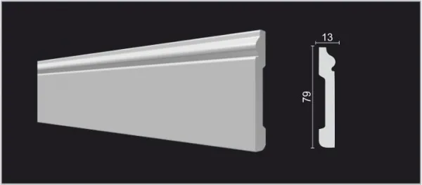 Плинтус напольный DECOR DIZAYN DD005