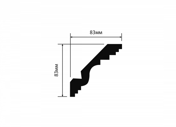 Карниз потолочный HIWOOD A116