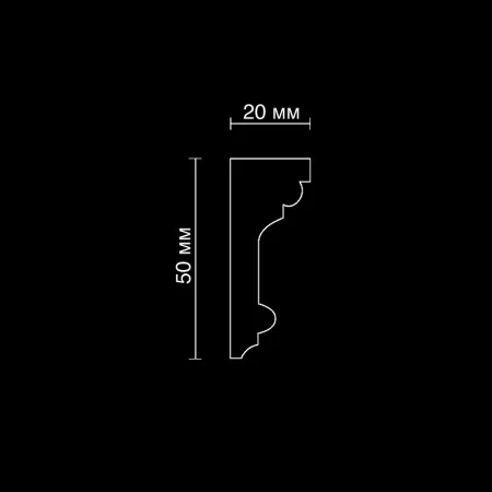 Карниз потолочный гипсовый Artpole SKT280