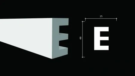 Молдинг DECOR DIZAYN DD612