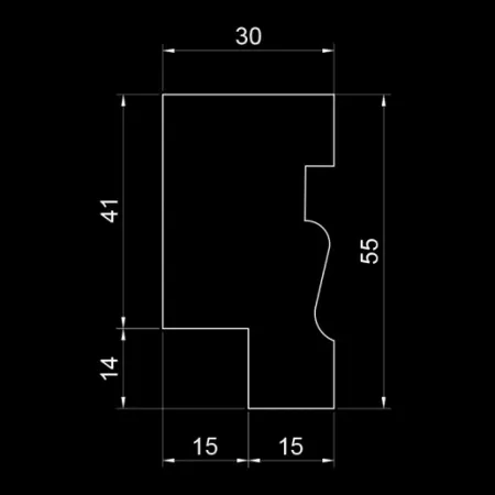 Молдинг гипсовый Artpole SMGL8