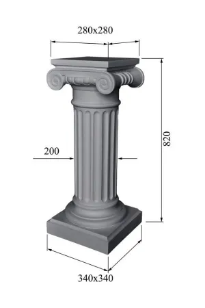 Пьедестал DECORUS PT-016