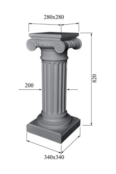 Пьедестал DECORUS PT-016