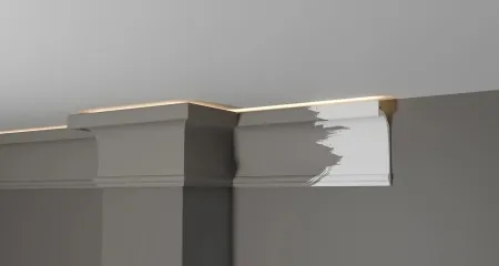 Карниз потолочный DECOR DIZAYN DD518