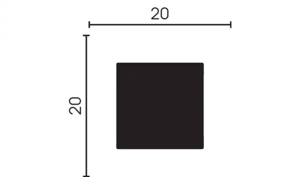 Молдинг DECOR DIZAYN DD622