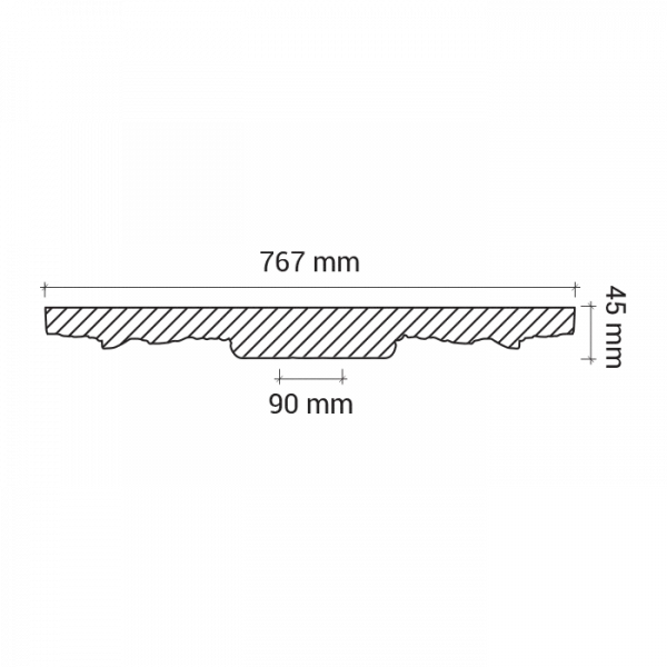 Розетка потолочная Европласт 1.56.029
