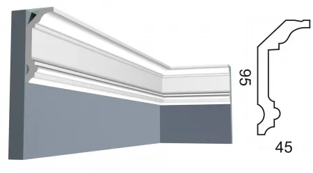 Карниз потолочный PAOLO ARTE Kr340K