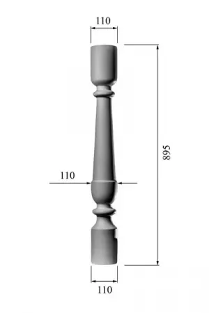 Балясина DECORUS BL-012