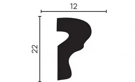 Молдинг DECOR DIZAYN DD605