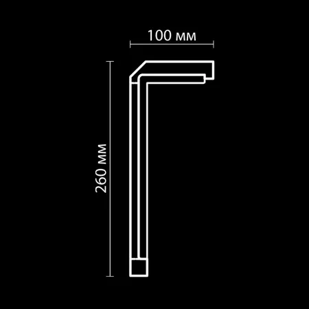Карниз потолочный вентиляционный Artpole SK202V